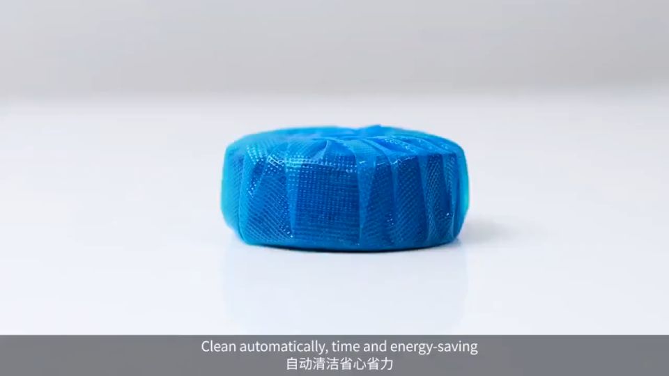 Automatic Toilet Bowl Blue Cleaner Tablets / Bathroom Toilet Tank Cleaner / Deodorization and Descaling Deep Clean Smell