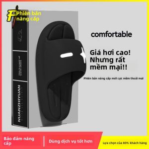 MONLEYTA | Dép đi trong nhà mùa hè 2025 Dép đi trong nhà ngoài trời cho nam Dép đi trong nhà phòng tắm chống trượt cho cặp đôi Dép đế dày thoải mái EVA