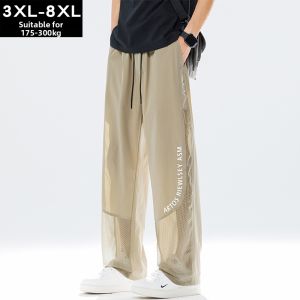 BINHANG | Summer Cool Ice Feeling Straight Leg Pants