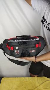 Waistbag Tas Pinggang Anti Air Polo Amstar Bahan Ballon Tebal Best Quality Tas Pria Tas Selempang Pria