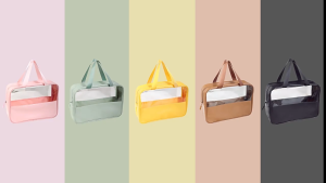 [SG STOCKS] Set of 3 Waterproof Travel Toiletries Bag/Travel Organizer Pouch /Large Capacity /Zipper Pouch