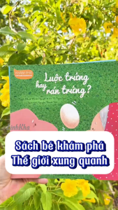 Sách Khám phá thế giới quanh em (lẻ cuốn) Luộc trứng hay rán trứng Mùa đông của Cá con Chiếc giày của Sâu - Kim Đồng