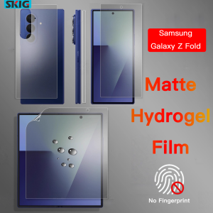 Matte Hydrogel Soft TPU Film For Samsung Galaxy Z Fold 7 6 5 4 3 2 SE 5G Inner Outer Hinge Sticker Full Body Screen Protector