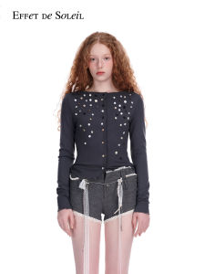 Womens Base Layer Knitted Long Sleeve Cardigan