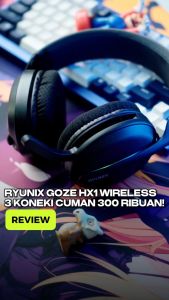 Sades Ryunix Goze HX1 HX-1 Wireless Gaming Headset Bluetooth Tri-Mode Connection HX 1