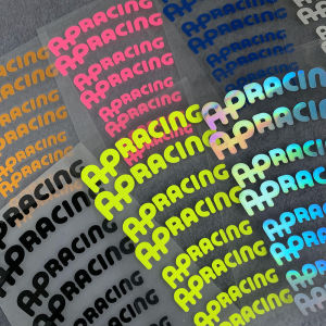 สติ๊กเกอร์ตกแต่งเครื่องวัดความกว้างสากล AP Racing รถมอเตอร์ไซด์สติ๊กเกอร์สะท้อนแสงรถรูปลอกกันแดดกันน้ำ