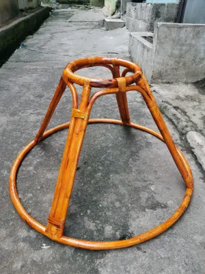 Andador Rattan-Baby wooden walker