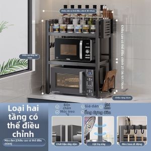 Giá Để Lò Vi sóng và Lò Nướng Có Thể Mở Rộng Không Cần Khoan