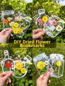 DISCO BEAR | Transparent Creative Materials DIY Bookmarks Large Size