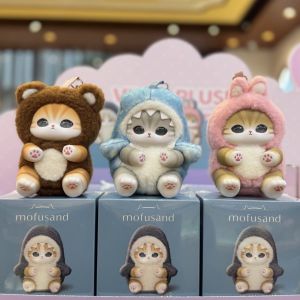 VMQ Mofusand Plushie Kiramekko Animal Costume Cute Vinyl Plush Blind Box Bag Charm MV