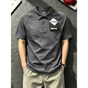Breathable Mesh Polo Shirt Mens Short Sleeve
