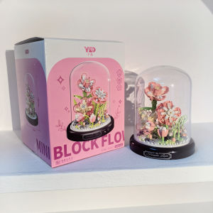 Sunflower Bouquet Building Blocks Micro Particle Assembly Girls Series Toys Birthday Gift for Girls Puzzle Educational Plastic Blocks