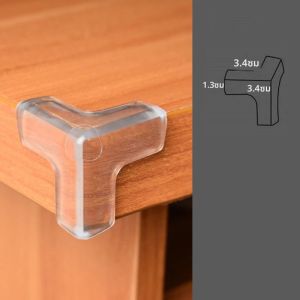 10PCS Anti Collision มุม PVC Pad เด็กความปลอดภัย Corner Guard Baby Collision Proof Protector ตารางมุม
