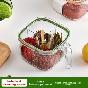youqin | Multi-compartment Storage Seasoning Box