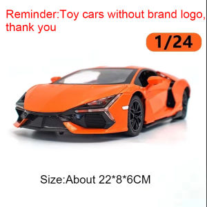 MAKEDA | 1:24 Bolide Revuelto Alloy Model Diecast Car Toys Doors Opened Sound Light Pull Back Miniature Vehice Boy Adult Birthday Present