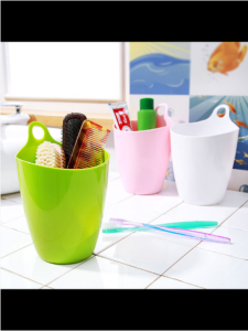 Thùng Rác Nhà Bằng Nhựa Treo Tường Mini Dung Tích Thùng Rác Phòng Ngủ Thùng Rác Vệ Sinh Cho Bé Gái Thùng Rác Nhà Bếp Không Nắp