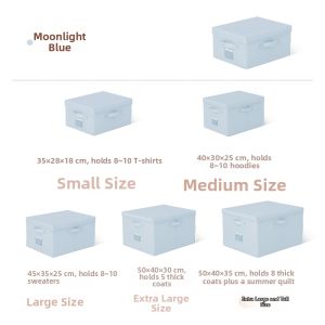 EACHY | Collapsible Fabric Organizer Closet Storage
