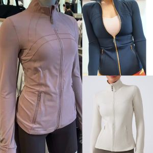 Upgraded Fabric More Shapely Yoga Jacket Pilates Outerwear Fitness Womens Long Sleeve Zipper Breathable All Seasons Yoga Wear