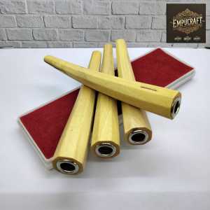 Padutan once pipa kayu kemuning gading model segi enam A798