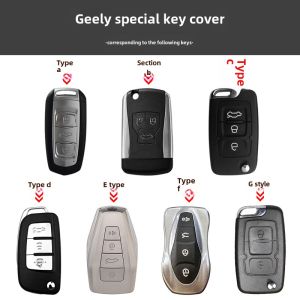 Applicable to Geely Boyue GX7 Emgrand Xingyue Vision X3x6 Borui EC7 Car Key Sleeve Bag Buckle Protective Case