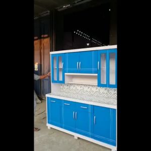 lemari sayur / rak piring 4pintu