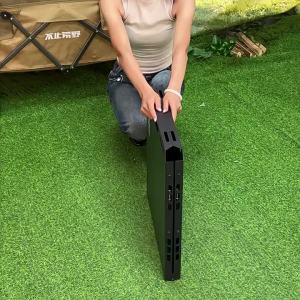 BUZHIHUANGYE | Portable Hydraulic Outdoor Camping Folding Table