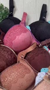 3pcs BH Bra Paket Hemat Bra Cup Jumbo Tanpa Kawat Busa Standar Kait 3 Size 36 38 40 42 44 46