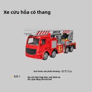 Xe Cứu Hỏa Mô Hình Hợp Kim 8 Kiểu Dáng Xe Cứu Hộ Xe Cứu Hỏa Thành Phố Xe Thang Cứu Hỏa Xe Bồn Chở Nước Xe Phun Nước Đồ Chơi Cho Trẻ Em Tỷ Lệ 1:55