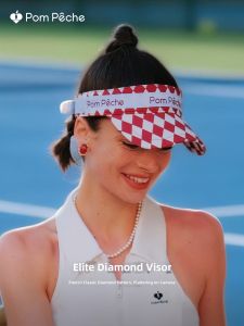 Pom Peche | UV Protection Visors Women Running Golf Spring Summer Outdoor