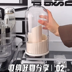 >SG Stock> 360 Rotating Box Makeup Brush Organizer Box / Makeup Box / Pen Pencil Box