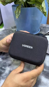 Bộ Mic thu âm không dây UGREEN MIC6 (2TX + 1RX + 1 Charging case )