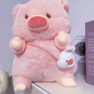 Lulu Pig Sling Pig Bag Stuffed Toys 35cm