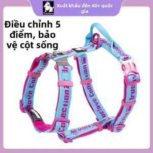 TRUELOVE | Dây Dắt & Đai Ngực Cho Chó Lông Dài Nhỏ Trung Bình Lớn