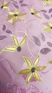 NI AI African Cotton Lace Fabric 2025 High Quality Embroidered Nigerian Swiss Voile Lace Fabric French Materials for Party Dress