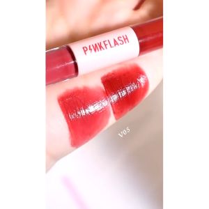 PINKFLASH Duo Lipstick Duo Lipgloss DoubleSense 2 IN 1 Dual-ended Liquid Lipstick Ombrelips Matte Lipstik Lightweight High Pigment Lasting Lipstik 1.4gr