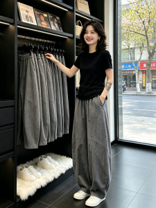 Quần Dài Mỏng Thoáng Hơi Cotton-Linen Cho Mùa Hè Nam