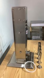 Máy đùn xúc xích máy đùn thịt quay tay 5l Inox 304 siêu tiện lợi