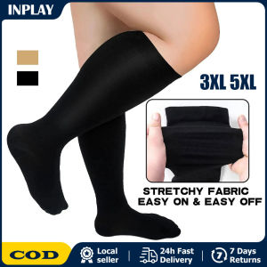 Compression Socks Varicose Veins Open Toe Stockings Compression Stockings Compression Knee High Men Womens Pain Relief Pressure Compression Socks Plus Size Women Men Varicose Veins Knee High Anti Fatigue Pain Relief Sportrs Socks Travel Stocking 3XL 4XL