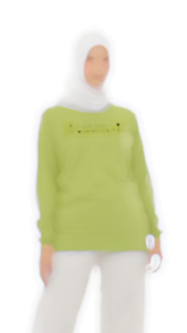 Forever Cloth Longsleeve - Kaos Lengan Panjang Wanita with Rib & Slit Bahan Cotton Combed 24s Motif Sablon Print Dtf