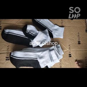 Kaos Kaki Putih Hitam Tebal Pendek Anti Bau Termurah