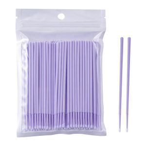 Ultra-Fine Tip Nano Cotton Swabs Eye Makeup Remover Cleaning Eyelash Beauty Care Fine Head Cotton Sticks for Personal Use