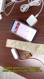 Zigbee Pressure Sensor Gravity Detection Smart Life Occupancy Detector Battery Powered Tuya Home Automation For Chair Floor Mats