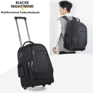TEKANAI | Light Large-Capacity Wheeled Backpack with Rod