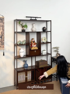 ชั้นวางของมีลิ้นชัก ชั้นวางของ ชั้นวางหนังสือ ชั้นวางของ ชั้นไม้ อเนกประสงค์ เหมาะกับทุกโอกาส