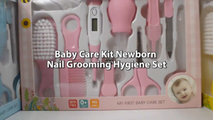 10pcs Set Baby Nail Trimmer Grooming Kit Portable Newborn Baby Nail Clipper Safety Care Set