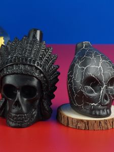 Aztec Death Whistle Ghost Prank Toy Scream Cool Sound Native American Flute Design Scary Howl Whistle Musical Instrument