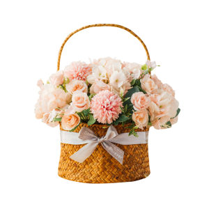 Dried Flower Bouquet Artificial Sunflower Decorative Living Room Dining Table Arrangement Teachers Day Gift Basket