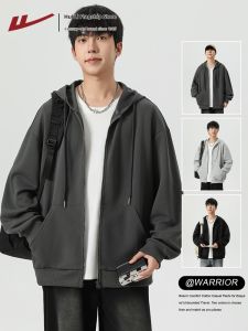 Warrior | Hooded Spring Mens Zipper Jacket