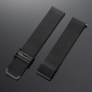 22mm 20mm 18mm 16mm Milan Loop Belt Quick Release Metal Mesh Belt for Samsung Galaxy for Huawei Watch Universal Strap Flat Head
