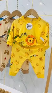 [XẢ KHO] BỘ DÀI TAY MINKUMON CHO BÉ TRAI BÉ GÁI FROM TỪ 5KG TỚI 17KG HỌA TIẾT